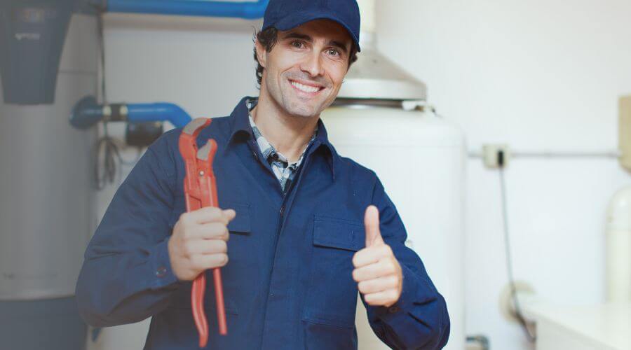 Professional water heater repair in Long Island, KS